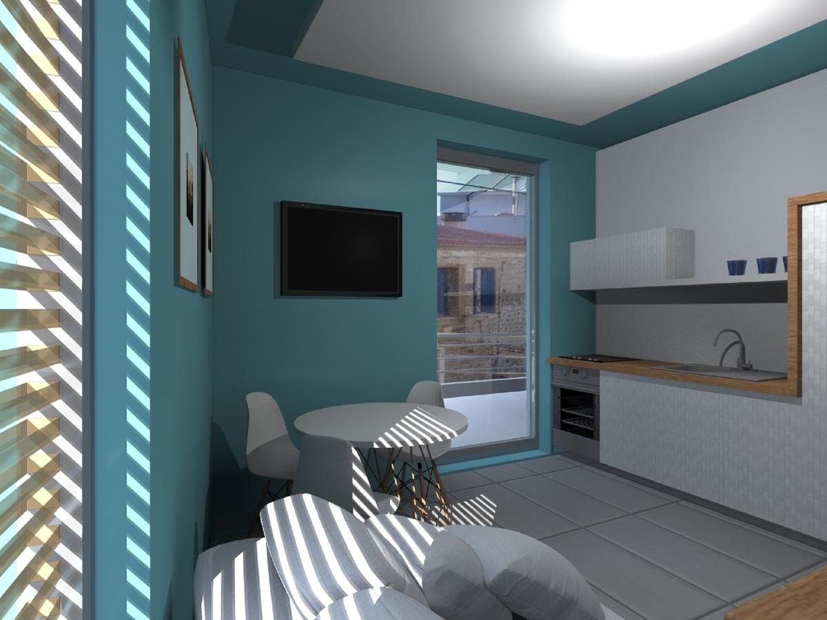 Alissachni Luxury Apartments Dhervénion Quarto foto