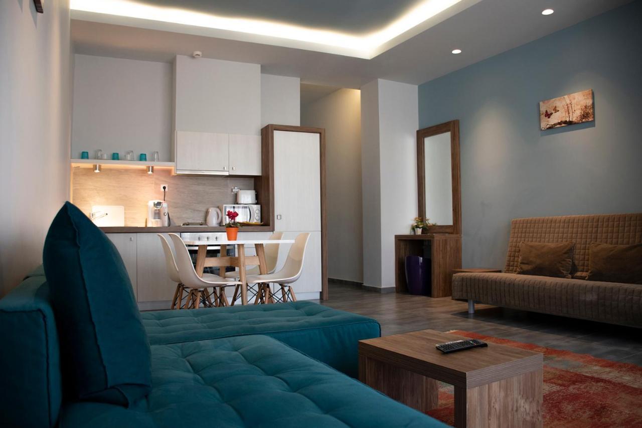 Alissachni Luxury Apartments Dhervénion Exterior foto
