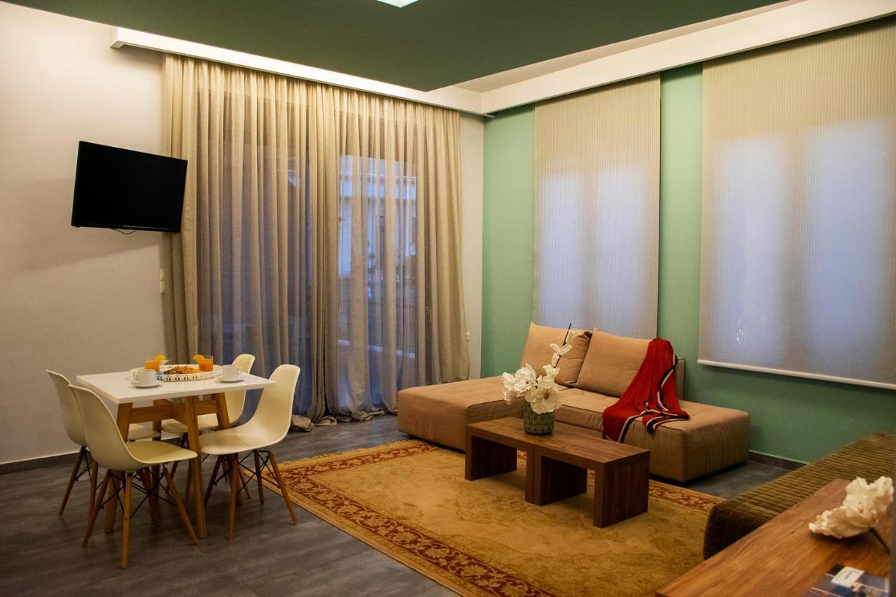Alissachni Luxury Apartments Dhervénion Exterior foto